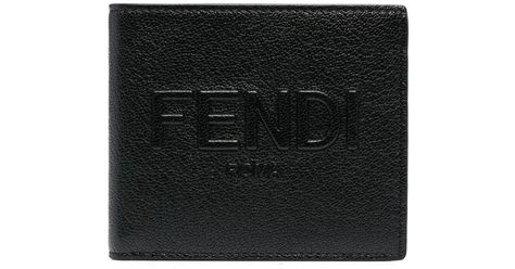 fendi leather wallet men.